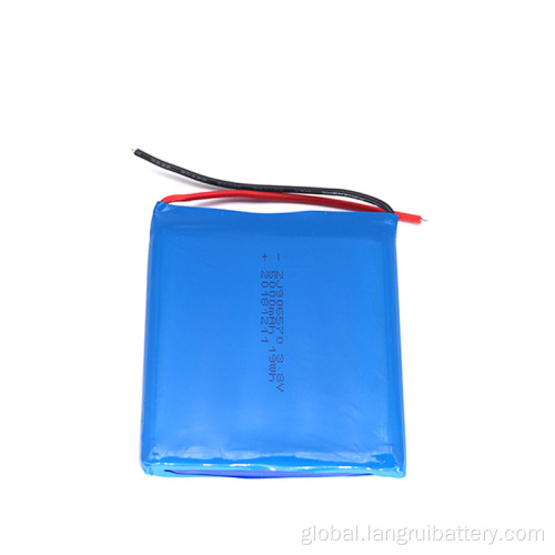 Lithium Polymer Battery Pack Ups Durable 5000mah 906570 7.4V lithium polymer batteries pack security ups round lipo battery Supplier
